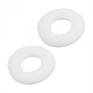 2 Pcs Replacement Round Plastic Washer Spacer 10mm x 4.76mm x 1mm for RC Plane