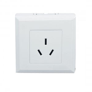 Home Office 10A-16A AC 110-250V 3 Pin AU Socket Wall Plate White