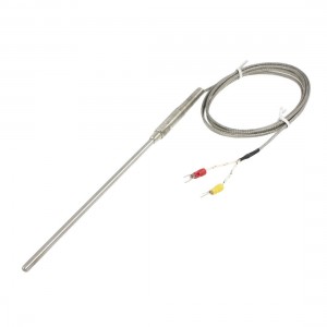 5mm x 150mm K Type Temprature Sensor Thermocouple Probe 2M