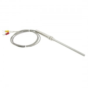 1M Cable Temperature Controller K Type Earth Thermocouple Probe 5mm x 100mm