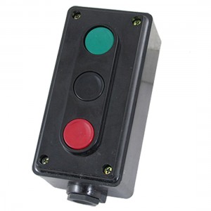 AC 380V 5A 3 Buttons Switch for Electric Motor Control