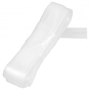 18mm Diameter Clear Polyolefin Heat Shrinking Tube 6M 19.7Ft