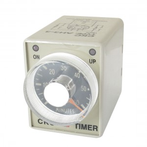 AC 380V 0-60 Minutes 60m Plastic Housing Delay Timer Time Relay 8 Pin AH3-3