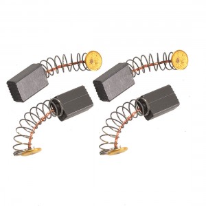 4 Pcs 1/2" x 5/16" x 1/5" Motor Carbon Brushes Replacement