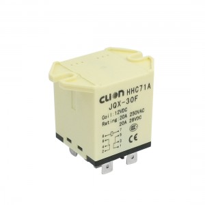 HHC71A JQX-30F Overload Protection Remote Control Relay DC12V