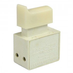 DPST NO Push Trigger Switch AC 220V 6A for Electric Hand Drill