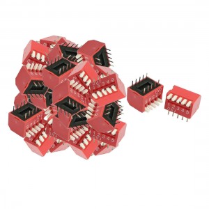 33 Pcs 2.54mm Pitch 5 Position Side Slide DIP Switch