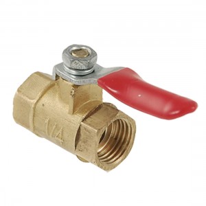 0.47" Threaded Female Pumping Lever Handle Ball Valve