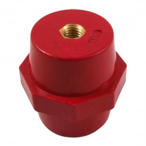 17/64" Thread Dia Red Busbar Enhanced Insulator SM-7110