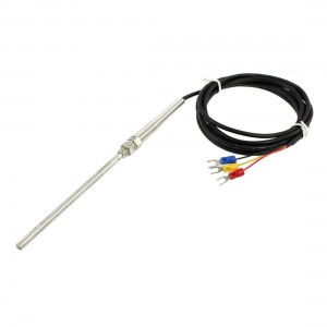 PT100 5mm x 100mm 2M Temprature Sensor Thermocouple Probe