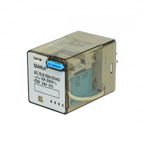 60.13 Type Coil DC 24V 11 Pins 3PDT Power Electronmagnetic Relay