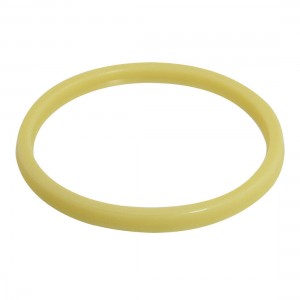 Beige PU 112 x 125 x 9mm Double Lip Sealing Cushion Dust Seal Ring