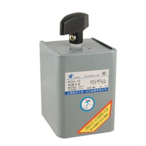 AC 380V 15A 3KW Changeover Forward Reversing Switch