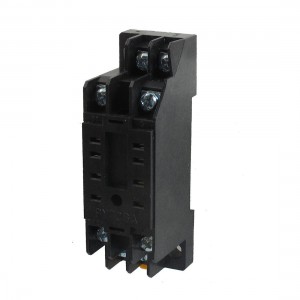 PYF08A Model 8 Pins 35mm Mounting Rail Relay Socket Base for HH52P MY2NJ