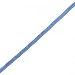 4M 13Ft Long 1.0mm Diameter Blue Polyolefin Heat Shrinkable Tube