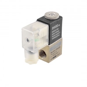 2V025 08 2 Ways Two Positions Solenoid Valve DC 24V 3W
