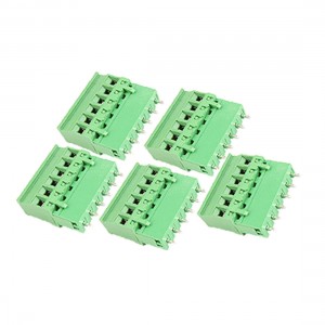 5 Pcs 5 08mm Pitch 6P Screw Terminal Block PCB Connector 15A