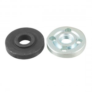 0.12" Diameter Inner Outer Flange Parts for Cut off Machine Black Silver Tone