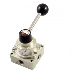 VH300-3 3 Ports PT 3/8" Metric Manual Hand Air Pneumatic Valve