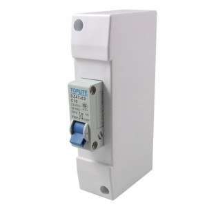 Electric Plastic Casing DZ47-63 C10 1P 10A Circuit Breaker