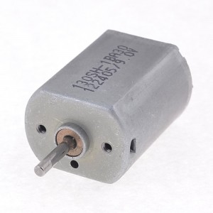 Silver Tone DC 6V 0.4A 16000RPM Mini Electric Motor for Electric Racecars