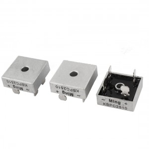 3 Pcs KBPC2510 Single Phase Diode Bridge Rectifier 25A 1000V