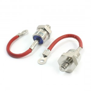 2Pcs 30A 1200V Metal Case Rectifier Stud Diode Thyristor ZP-30A Type