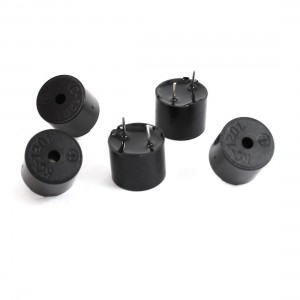 5 Pcs 12x9.5mm DC 1.5V 30mA 2P Terminal Industrial Electromagnetic Buzzer 2000Hz