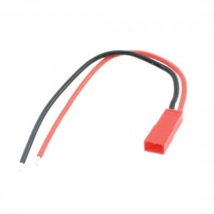 RC Motor Charger 20 AWG Two Wire Leads Female JST Plug Adapter