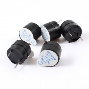 5 Pcs DC 3/5V 2 Pins Cylinder Electronic Continuous Sound Buzzer 12x9.5mm