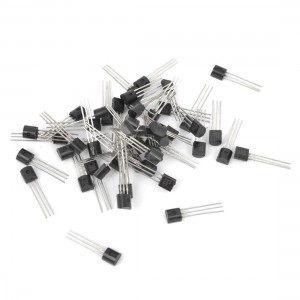 50Pcs TO-92 2N5401 PNP Silicon Amplifier Transistors 600mA 160V 625mW