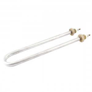 AC 380V 2KW Metal Thread Mounting U Shaped Heating Tube Water Heater Element