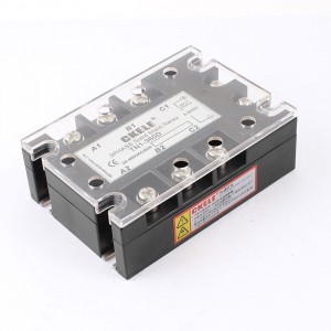 AC24-480V 60A DC3-32V 3Phase TN1-360D Solid State Relay w Indicator Light