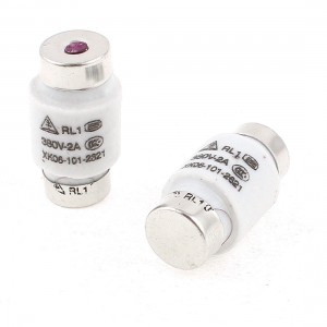 2 Pcs 17mmx32mm Ceramic Housing Bottle Fuse Link AC 380V 2A