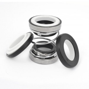 20mm Inner Dia Rubber Coiled Spring Bellow Pump Mechanical Seal w Oil Seal