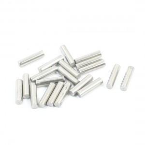 20pcs Silver Tone Stainless Steel 10 x 2.5mm Round Rod Axle for Boat Toys