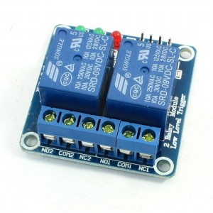Low Level PLC Relay Module 9V DC Double Channels for Arduino TTL 51 ARM AVR