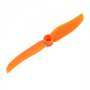 6mm Dia Hole 126mm Length 5030 Props Propellers Orange for RC Aircraft Model