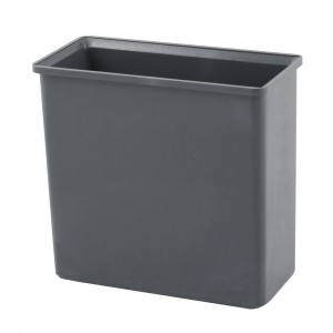 Lab Test Rectangular Gray Plastic Staining Jar Dice