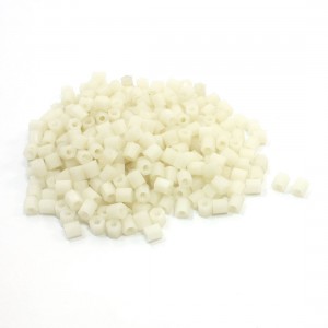 300Pcs 6 x 6mm Insulation Hex Hexagonal Threaded Spacer Support M3 Thread Dia