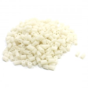 400 Pcs M3 x 8mm Nylon Insulation Hex Hexagonal Threaded Spacer Support