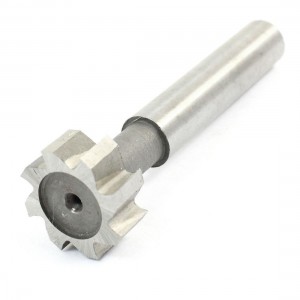 20mm Cutting Dia 8mm Depth 8 Flutes T Slot End Mill Milling Cutter