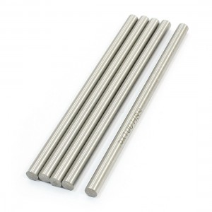 RC Helicopter 100mm x 5mm HSS Ground Shaft Round Rod 5Pcs