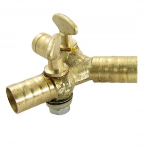 Air Gas Three Way Double Nipple Assembly Control Valve Iyzgi