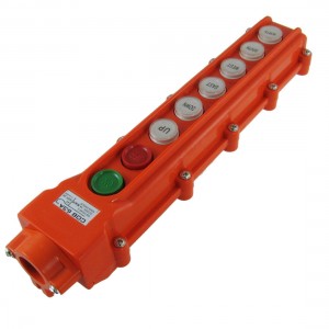 Up-down Pushbutton Crane Hoist Switch Rainproof COB-63A