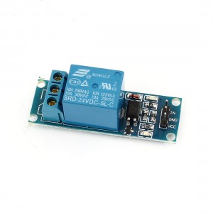 DC 24V 1 Channel Low Level Trigger Optocoupler Insolated Relay Module