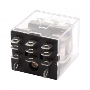 HH63P AC 24V 4PDT Red LED Pilot Lamp Power Electromagnetic Relay