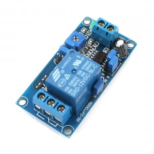 SRD-12VDC-SL-C 1 Way Low Level Trigger Delay Time Relay Module DC12V 10A