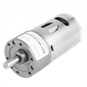 DC 12V 260RPM Metal Axle Electric Gearbox Geared Speed Reduction Micro Motor