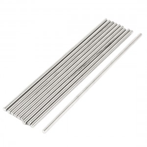 10pcs RC Aircraft Toys Replacement Stainless Steel Round Bar 100x2.5mm